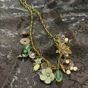 Shades of green necklace